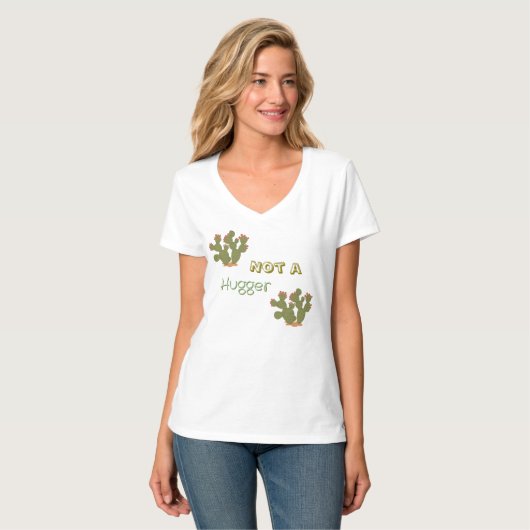 Not a Hugger Tシャツ (正面フル)