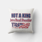 Not a King Just a Real President クッション (裏面)