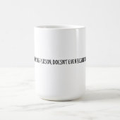 Not a Morning Person Mug コーヒーマグカップ (中央)