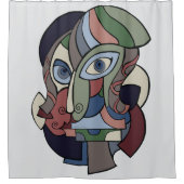 Not a Pawn シャワーカーテン (正面)