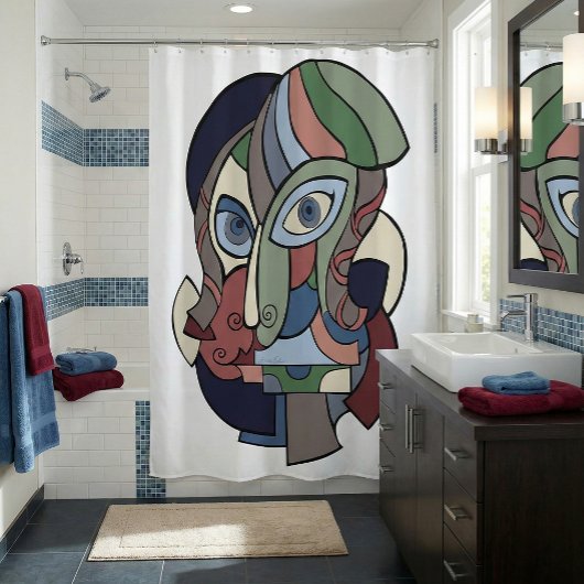 Not a Pawn シャワーカーテン