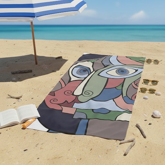 Not a Pawn ビーチタオル