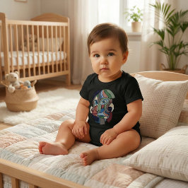 Not a Pawn ベビーボディスーツ