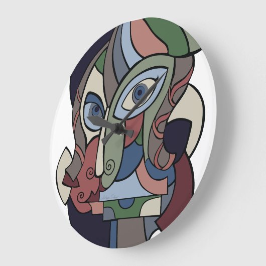 Not a Pawn ラージ壁時計 (傾斜)