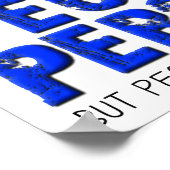 Not a People Person おもしろい Poster ポスター (角)