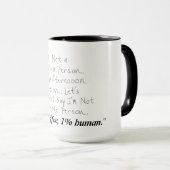 Not a People Person Mug マグカップ (正面右)