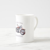 Not a Ride最高傑作-レトロバイク ボーンチャイナマグカップ (正面右)