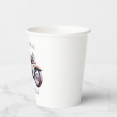 Not a Ride最高傑作-レトロバイク 紙コップ (左)