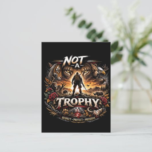 Not a Trophy ポストカード (スタンド正面)