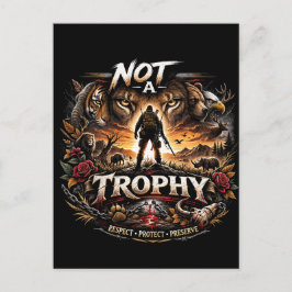 Not a Trophy ポストカード
