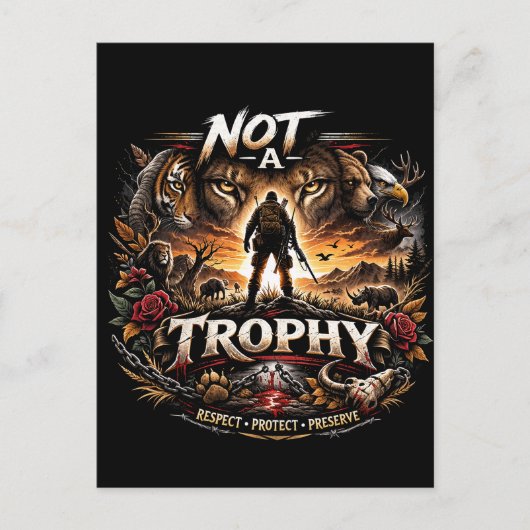 Not a Trophy ポストカード (正面)
