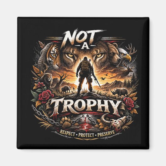 Not a Trophy マグネット (正面)