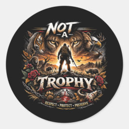 Not a Trophy ラウンドシール