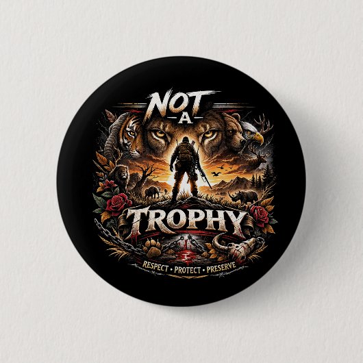 Not a Trophy 缶バッジ (正面)