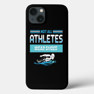 Not Allアスリート衣服Shoes Swimming iPhone 13ケース