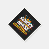 Not All Heroes衣服キャプスナース感謝 スタンダードカクテルナプキン (角)