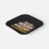 Not All Heroes衣服キャプスナース感謝 ペーパープレート (傾斜あり)