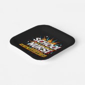 Not All Heroes衣服キャプスナース感謝 ペーパープレート (傾斜あり)