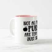 Not All Math Puns Funny Math  ツートーンマグカップ (正面左)