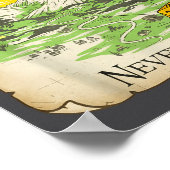 Not All Who Wander Are Lost Funny Maps Rpg Parody  ポスター (角)