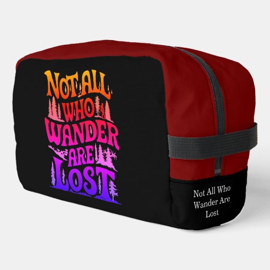 Not All Who Wandingデザイン ドップキット (左コーナー)