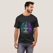 Not All Wounds Are Visible Suicide Prevention Awar Tシャツ (正面フル)