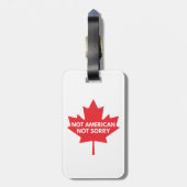 Not American, Not Sorry紙・カップ ラゲッジタグ (裏面縦)