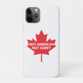 Not American, Not Sorry電話ケース Case-Mate iPhoneケース (裏)
