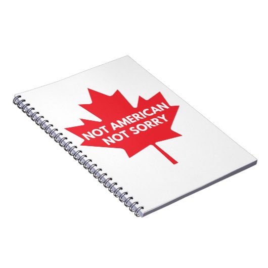 Not American, Not Sorry Notebook ノートブック (右側)