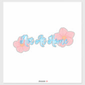 Not at home Vinyl Sticker シール (シート)