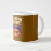 Not Before Coffee  ジャンボコーヒーマグカップ (正面右)