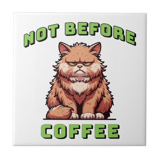 Not Before Coffee タイル (正面)