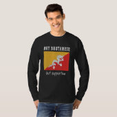 Not Bhutanese But Supportive Bhutan Tシャツ (正面フル)