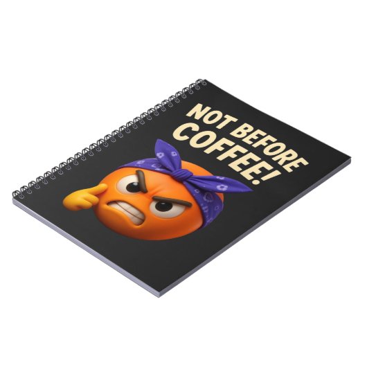 Not Bofere Coffee ノートブック (左側)