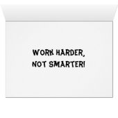 Not Cardを使用して作業を頭が切れる完了 (内部横(下))