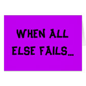 Not Cardを使用して作業を頭が切れる完了 (正面横)