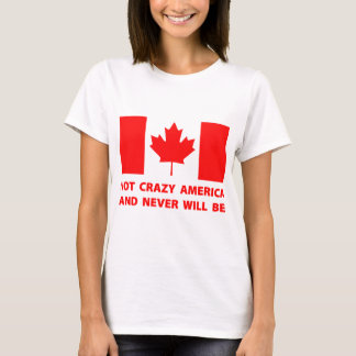 Not Crazy America Tシャツ