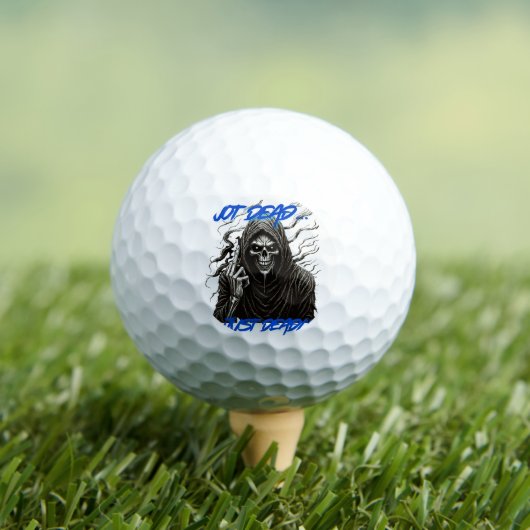 Not Dead Just Dead ゴルフボール (インサイチュ 木)