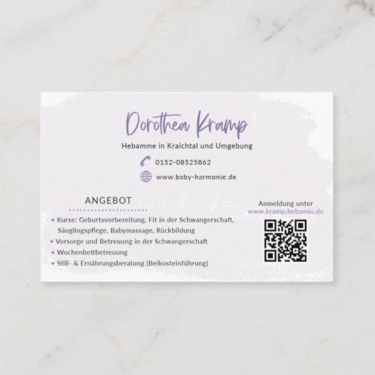 Not Editable Zazzle Template | Custom Order 名刺 (裏面)