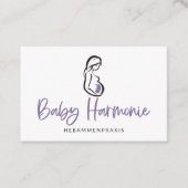 Not Editable Zazzle Template | Custom Order 名刺 (正面)