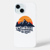Not Every Wanderer Is Lost Phone Case Case-Mate iPhoneケース (裏面)