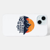 Not Every Wanderer Is Lost Phone Case Case-Mate iPhoneケース (裏面 (横))