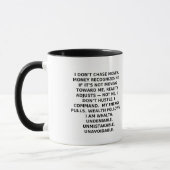 NOT EVERYONE QUALIFIES | Power Identity Mug マグカップ (左)
