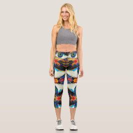 NOT EYE もしSee You First Capriレギンス カプリレギンス