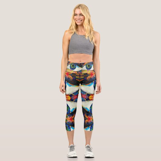 NOT EYE もしSee You First Capriレギンス カプリレギンス (正面)