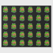 Not Fast怒らない映画おもしろいスロスプンダークBG ラッピングペーパー (フラット)