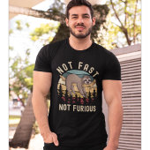 Not Fast Not Furious Funny Sloth Sleeping Tシャツ