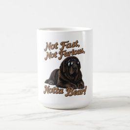 Not Fast, Not Furious, Notta Bear コーヒーマグカップ