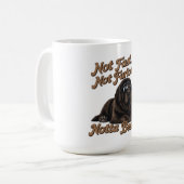 Not Fast, Not Furious, Notta Bear コーヒーマグカップ (正面左)