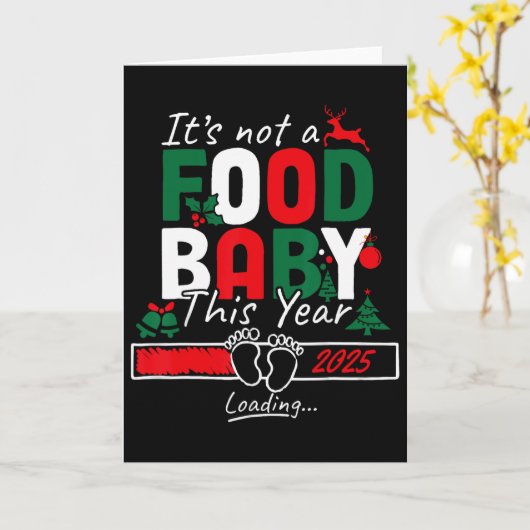 Not Food Byby 2025 Loading カード (黄色い花)